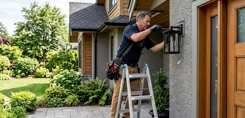 Outdoor and Exterior Light Fixture Installation in Opelika