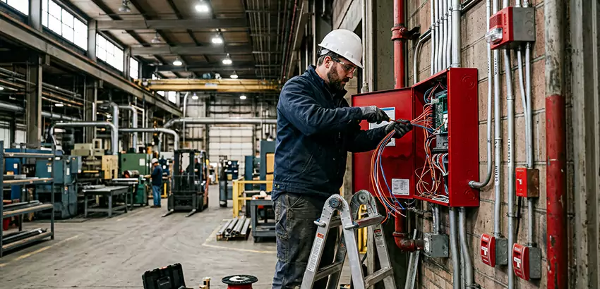 Industrial Fire Alarm Installation in Opelika