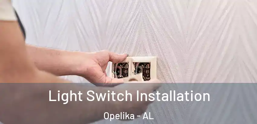 Light Switch Installation Opelika - AL